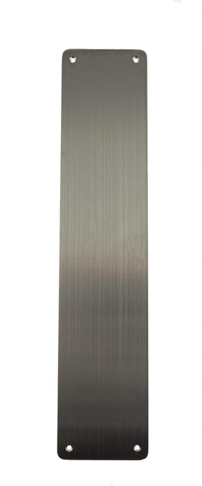 CleanTouch Finger Plate Pre drilled with screws - Satin Stainless Steel