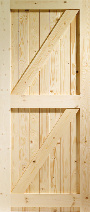 XL Joinery External Pine Framed Ledged & Braced Gate