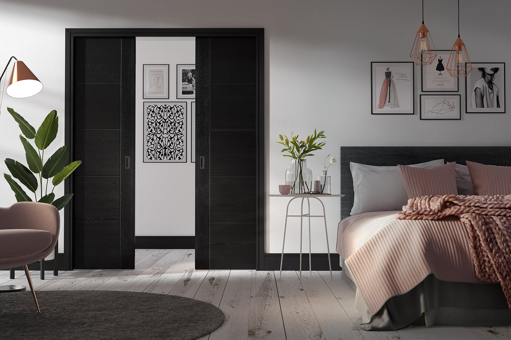 LPD Flusso Double Pocket Door Set