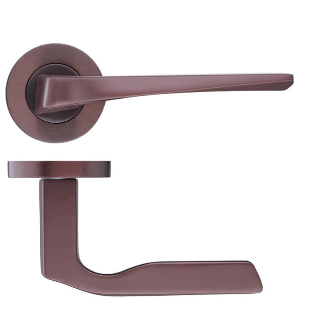 LPD Ironmongery Rose Bronze Carina Handle Pack