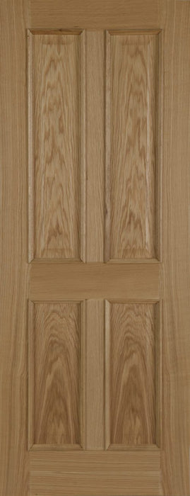 Mendes Internal Oak 4 Panel With Raised Mouldings