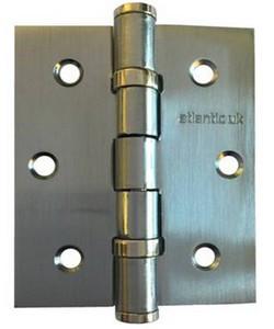 Atlantic Handles 3" x 2.5" x 2.5mm Ball Bearing Pair of Hinges in a Polished Chrome Finish