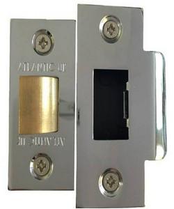 Atlantic Handles 3" Heavy Duty Bolt Through Tubular Latch in a Polished Chrome Finish