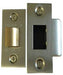 Atlantic Handles 3" Heavy Duty Bolt Through Tubular Latch in a Satin Nickel & Polished Gold Finish