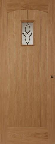 Mendes External Oak Cottage Lead Door