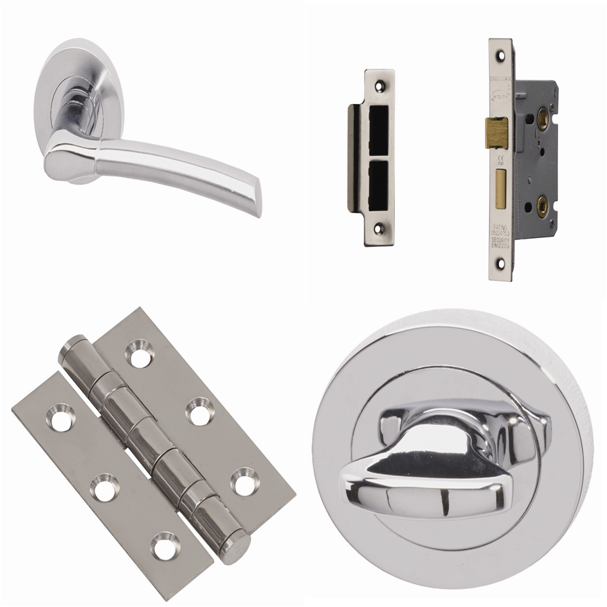 XL Joinery Drava Bathroom Door Handle Pack