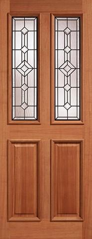 LPD External Mortice & Tenon Derby I.G.Lead Glazed Hardwood Door