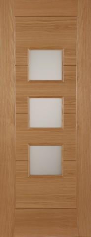 Mendes External Oak Monza Acid Glazed Door