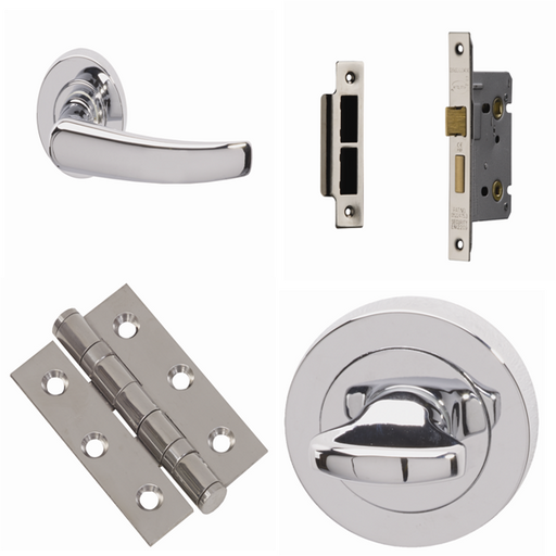 XL Joinery Morava Bathroom Door Handle Pack