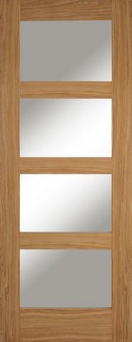 Mendes Internal Oak Contemporary 4 Light Door