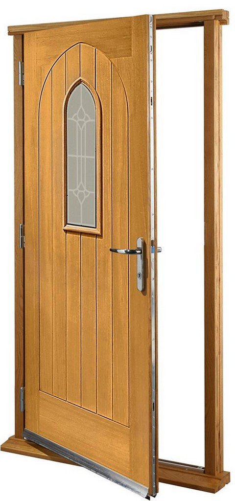 XL Joinery Pre-Finished External Oak Double Glazed Westminster Door Set