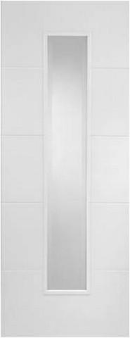 Mendes Internal White Primed Orta 1 Light Door