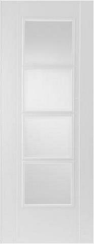 Mendes Internal White Primed Iseo 4 Light Door