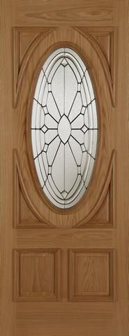 Mendes External Oak Sovereign Door