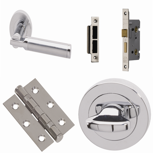 XL Joinery Tiber Bathroom Door Handle Pack