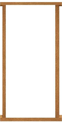 Mendes External Hardwood Double Door Frame