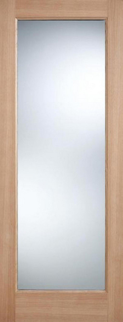 LPD External Oak Pattern 10 with Clear Glass Part L Warmer Door