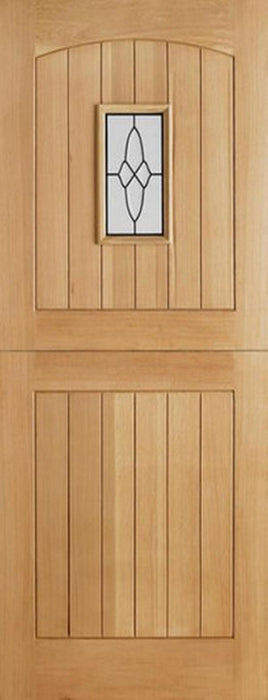 LPD External Oak Cottage Stable I.G Lead Glazed Door