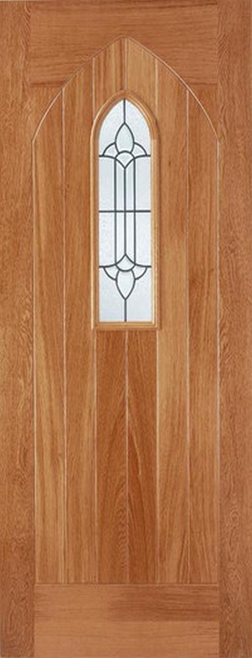 LPD External Mortice & Tenon Westminster I.G Lead Glazed Hardwood Door